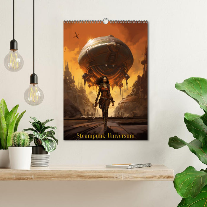 Steampunk-Universum (CALVENDO Wandkalender 2025)