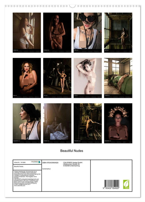 Beautiful Nudes (CALVENDO Premium Wandkalender 2025)