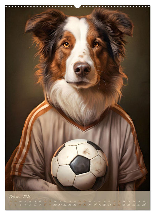 CHARAKTIERE Hunde mit Profil (CALVENDO Premium Wandkalender 2025)