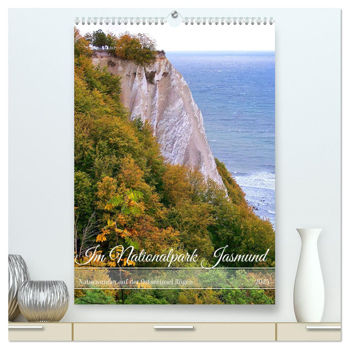 Im Nationalpark Jasmund - Naturwunder auf der Ostseeinsel Rügen (CALVENDO Premium Wandkalender 2025)