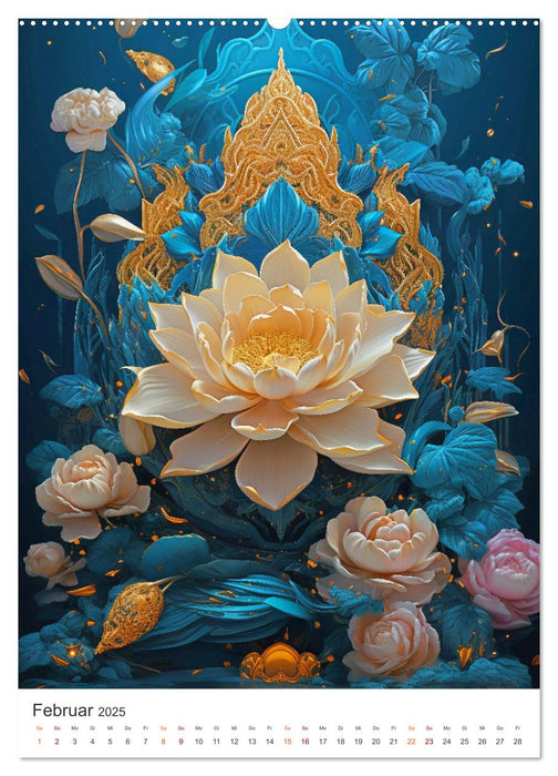 Buddismus (CALVENDO Wandkalender 2025)