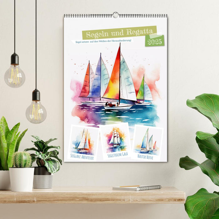 Segeln und Regatta (CALVENDO Wandkalender 2025)