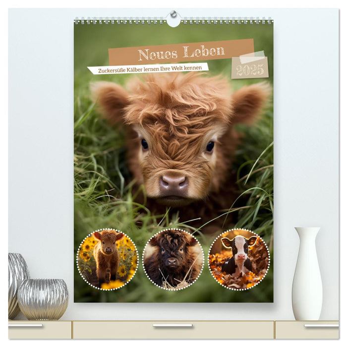 Neues Leben (CALVENDO Premium Wandkalender 2025)