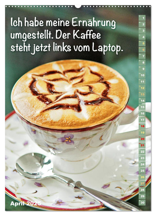 Kaffeestunde: Die Welt der Baristas (CALVENDO Wandkalender 2025)