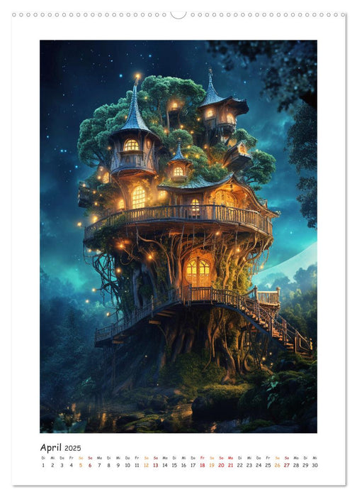 Märchenhäuser (CALVENDO Wandkalender 2025)