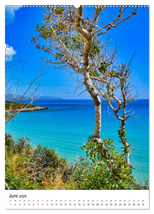 Kreta - Traumhafte Aussichten aufs Meer (CALVENDO Wandkalender 2025)