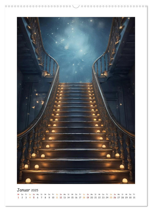Morbide Treppenhäuser (CALVENDO Wandkalender 2025)
