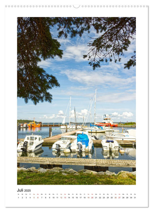 Vorpommern, Impressionen von Ostsee und Bodden (CALVENDO Premium Wandkalender 2025)