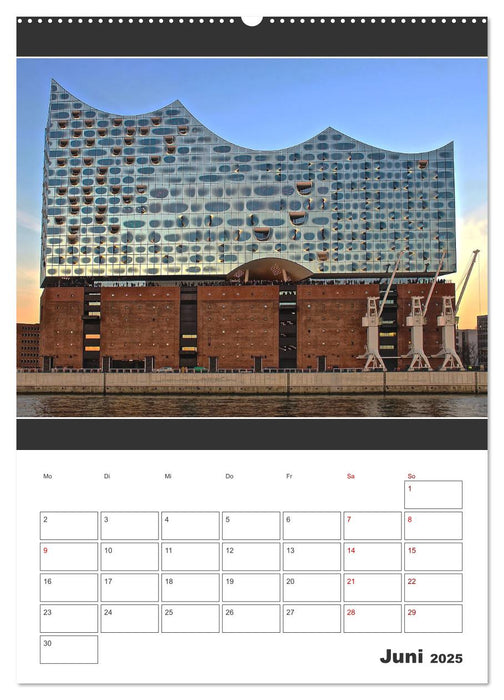 Wahrzeichen Elphi (CALVENDO Wandkalender 2025)