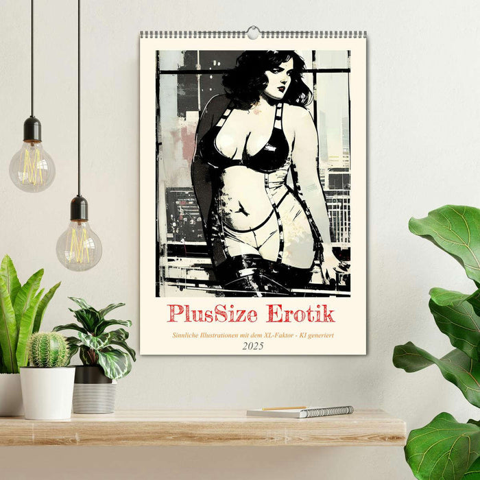 PlusSize Erotik (CALVENDO Wandkalender 2025)