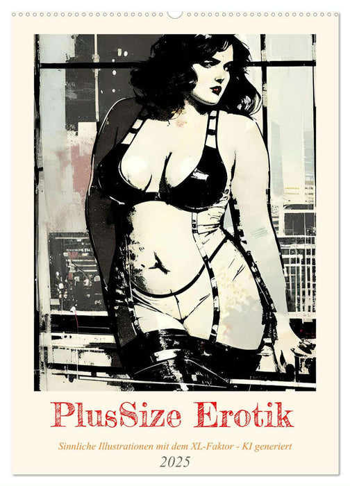 PlusSize Erotik (CALVENDO Wandkalender 2025)