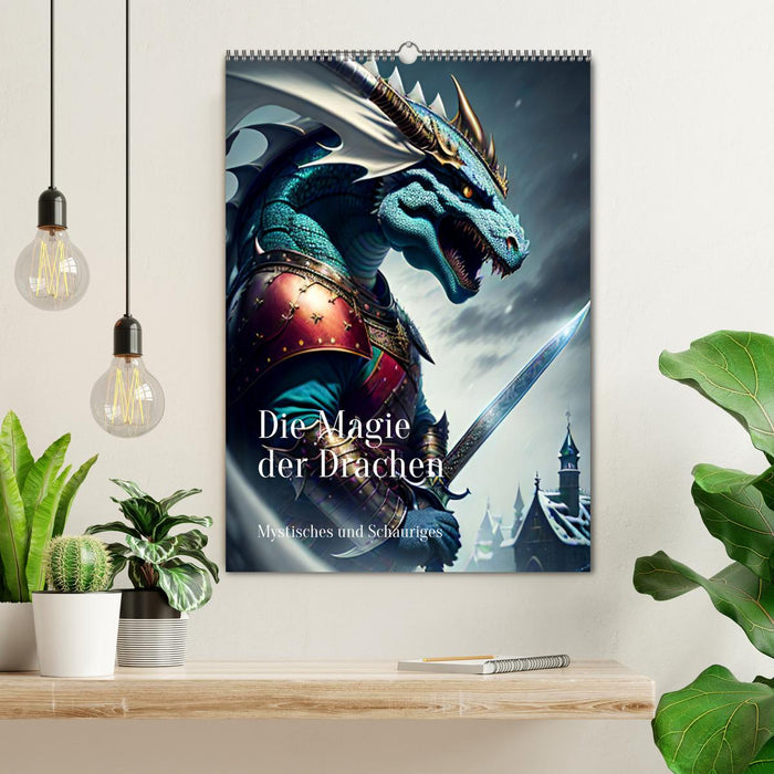 Die Magie der Drachen - Mystisches und Schauriges (CALVENDO Wandkalender 2025)