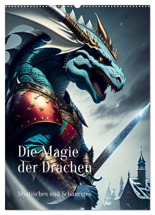 Die Magie der Drachen - Mystisches und Schauriges (CALVENDO Wandkalender 2025)