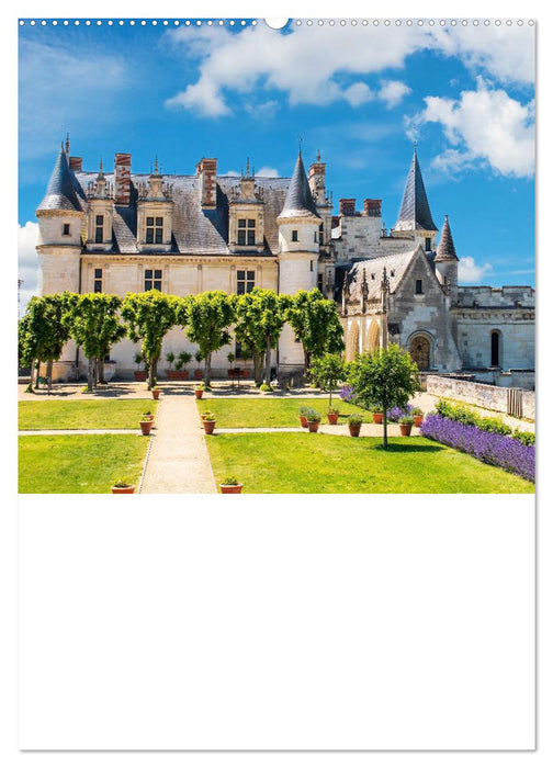 Schlösser der Loire - Reiseplaner (CALVENDO Premium Wandkalender 2025)