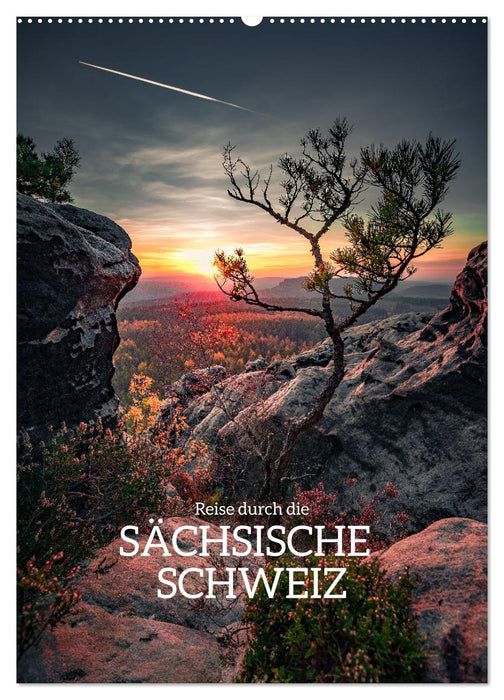 Reise durch die Sächsische Schweiz (CALVENDO Wandkalender 2025)