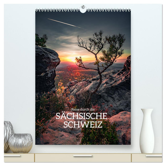 Reise durch die Sächsische Schweiz (CALVENDO Premium Wandkalender 2025)