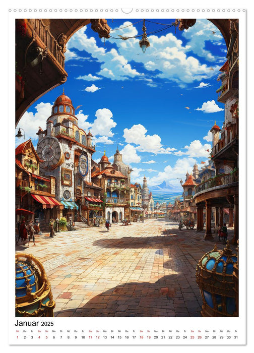 Anime Augenschmaus (CALVENDO Premium Wandkalender 2025)