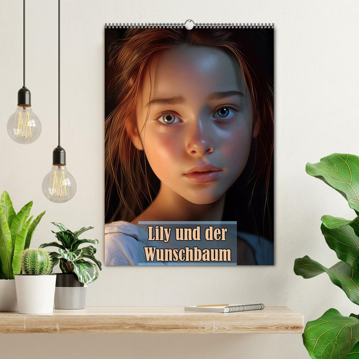 Lily und der Wunschbaum (CALVENDO Wandkalender 2025)