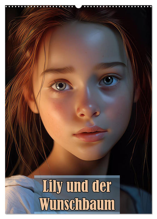 Lily und der Wunschbaum (CALVENDO Wandkalender 2025)