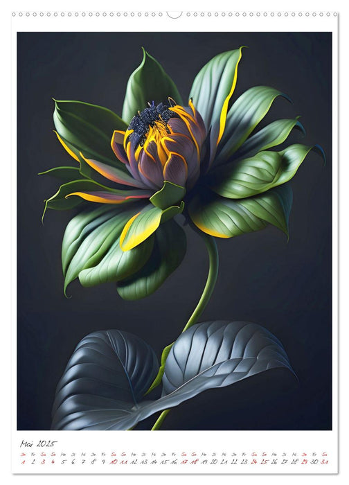 Flora Fantastica (CALVENDO Premium Wandkalender 2025)