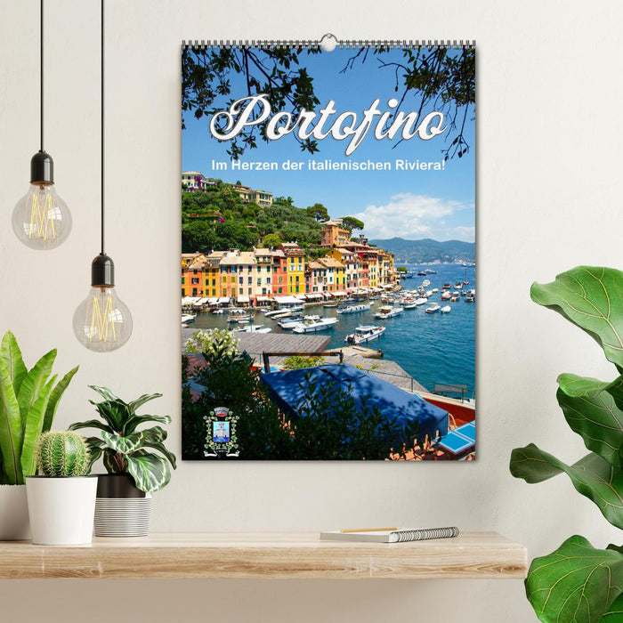 Portofino - Im Herzen der italienischen Riviera!! (CALVENDO Wandkalender 2025)