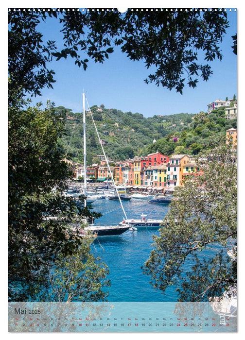 Portofino - Im Herzen der italienischen Riviera!! (CALVENDO Wandkalender 2025)