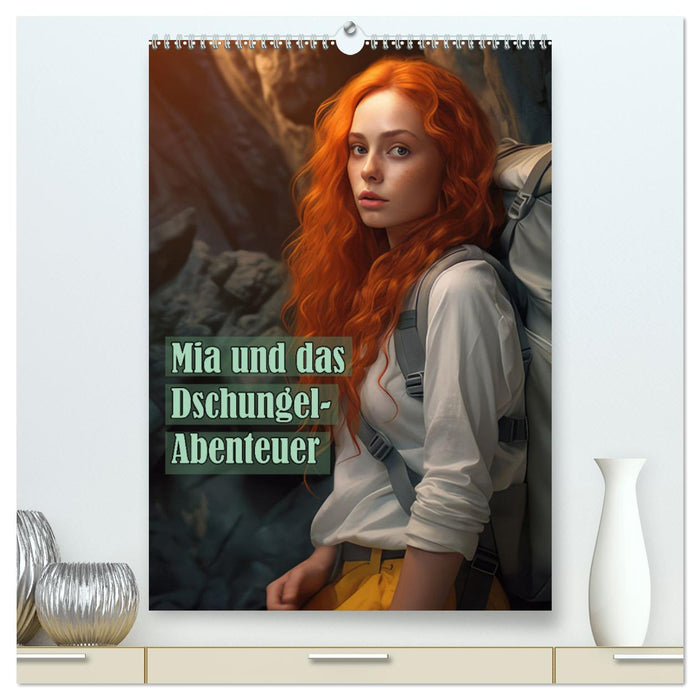 Mia und das Dschungel-Abenteuer (CALVENDO Premium Wandkalender 2025)