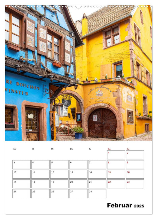 Elsass - Impressionen (CALVENDO Wandkalender 2025)