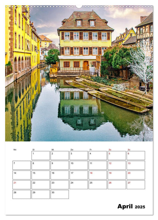 Elsass - Impressionen (CALVENDO Wandkalender 2025)