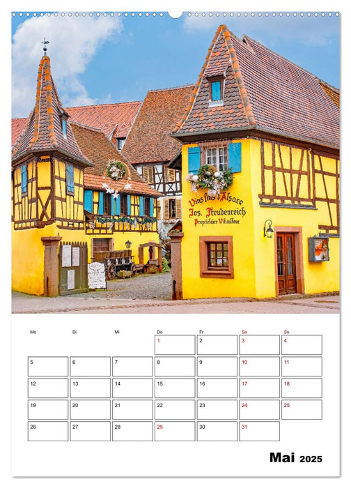 Elsass - Impressionen (CALVENDO Wandkalender 2025)