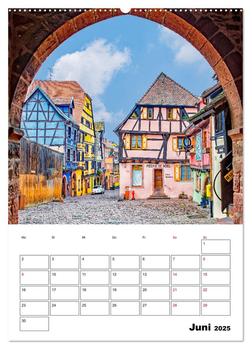 Elsass - Impressionen (CALVENDO Wandkalender 2025)