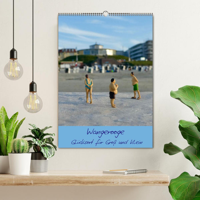 Wangerooge - Glücksort für Groß und Klein (CALVENDO Wandkalender 2025)