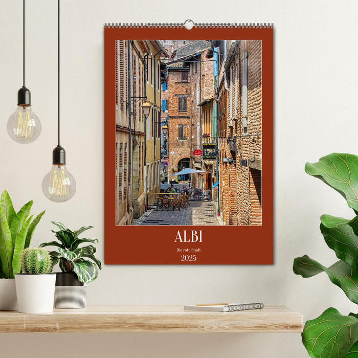 Albi - Die rote Stadt (CALVENDO Wandkalender 2025)