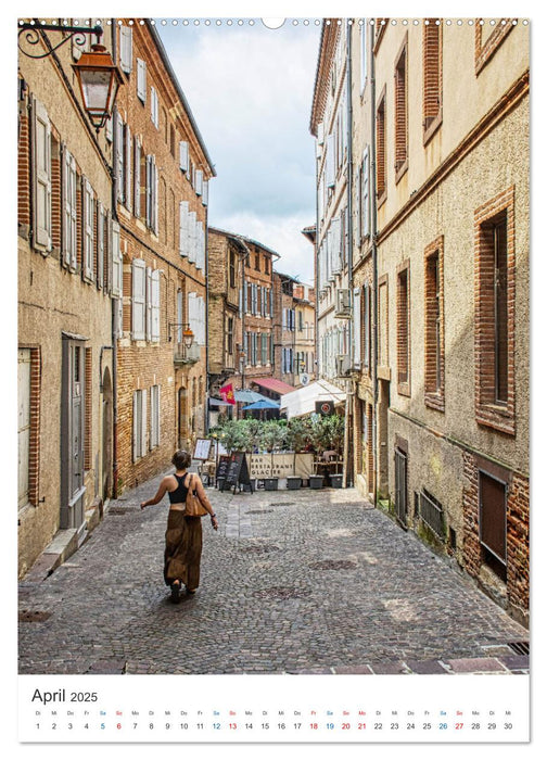 Albi - Die rote Stadt (CALVENDO Wandkalender 2025)