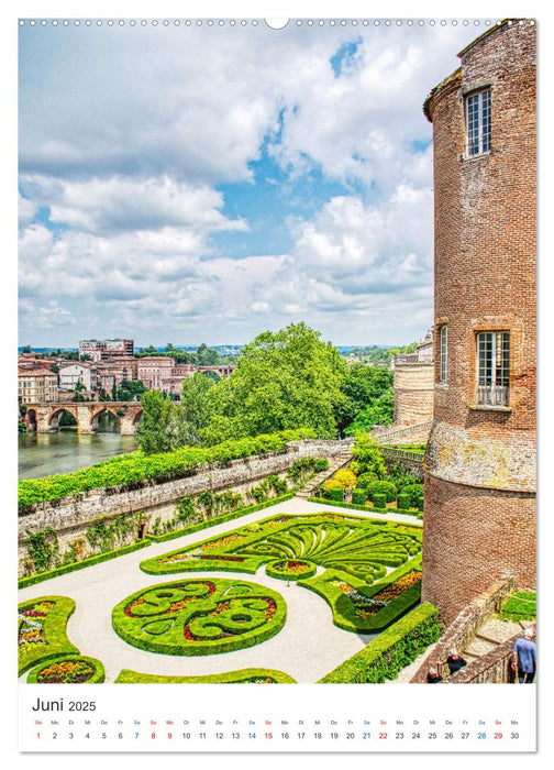 Albi - Die rote Stadt (CALVENDO Wandkalender 2025)