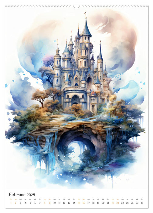 Zauberhafte Seiten - Entdecke die Magie der Bücher (CALVENDO Premium Wandkalender 2025)