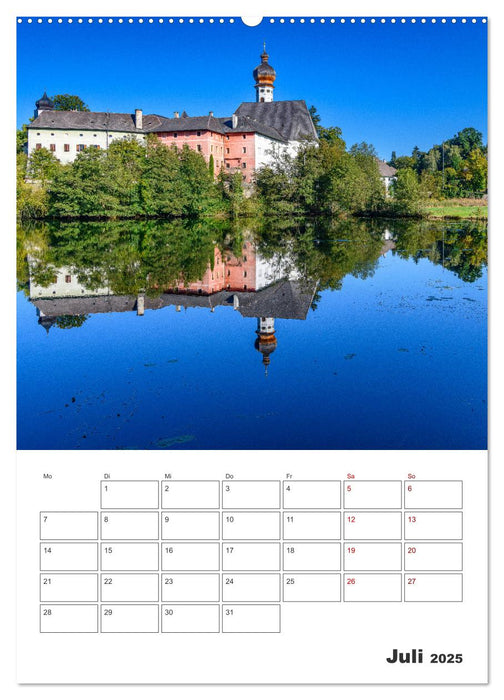 Urlaub in Oberbayern - zwischen Watzmann und Chiemsee (CALVENDO Premium Wandkalender 2025)