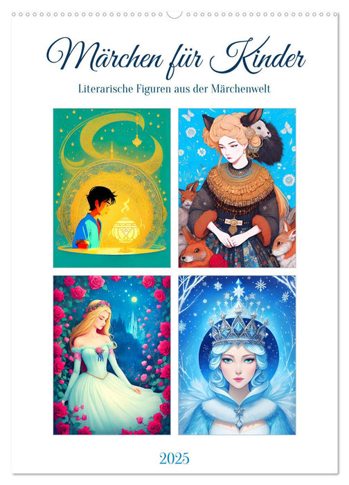 Märchen für Kinder (CALVENDO Wandkalender 2025)