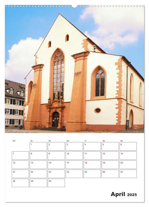 Freiburg - Reiseplaner (CALVENDO Wandkalender 2025)