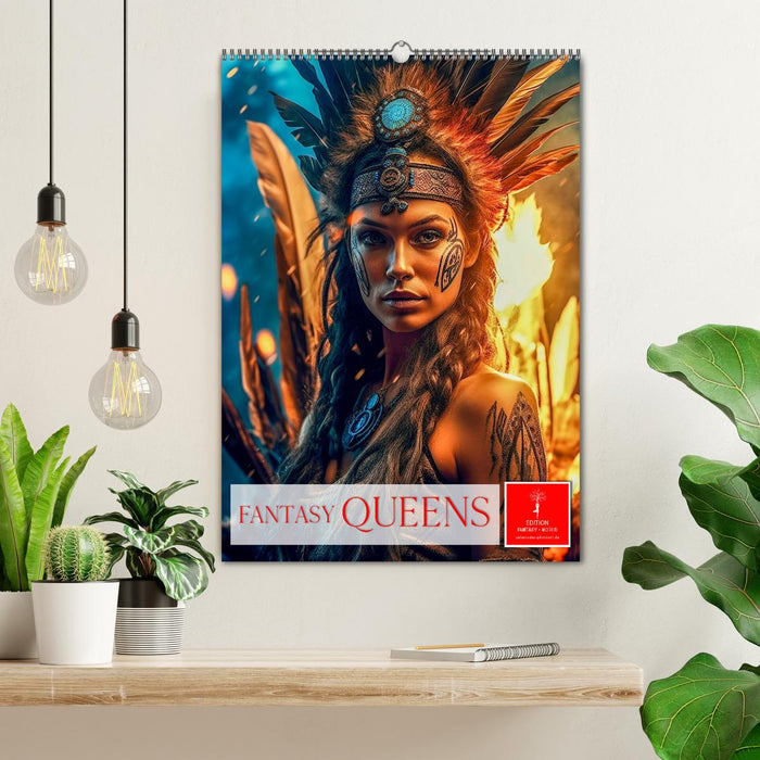 Fantasy Queens (CALVENDO Wandkalender 2025)