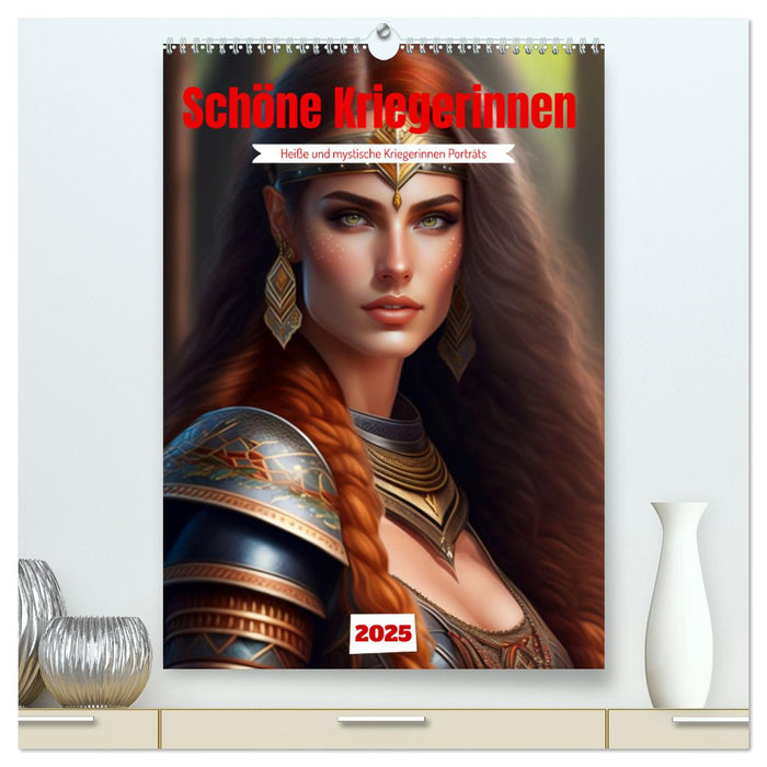 Schöne Kriegerinnen (CALVENDO Premium Wandkalender 2025)