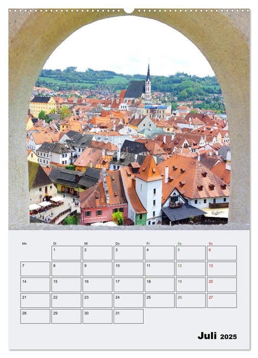 Tschechiens Highlights (CALVENDO Premium Wandkalender 2025)