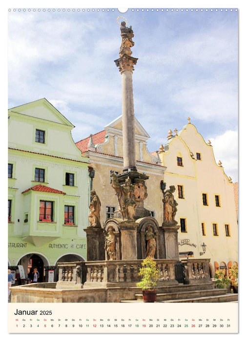 Krumau in Tschechien - Wunderschönes Cesky Krumlov (CALVENDO Wandkalender 2025)