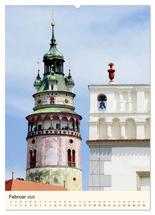 Krumau in Tschechien - Wunderschönes Cesky Krumlov (CALVENDO Wandkalender 2025)