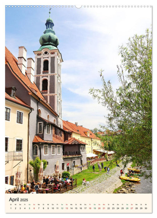 Krumau in Tschechien - Wunderschönes Cesky Krumlov (CALVENDO Wandkalender 2025)