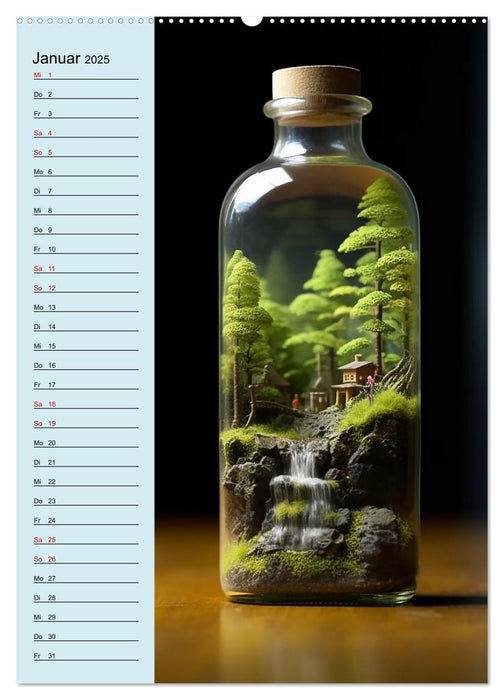 Voll die Flasche (CALVENDO Wandkalender 2025)