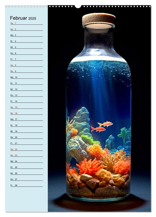 Voll die Flasche (CALVENDO Wandkalender 2025)