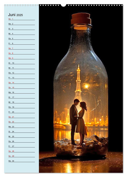 Voll die Flasche (CALVENDO Wandkalender 2025)