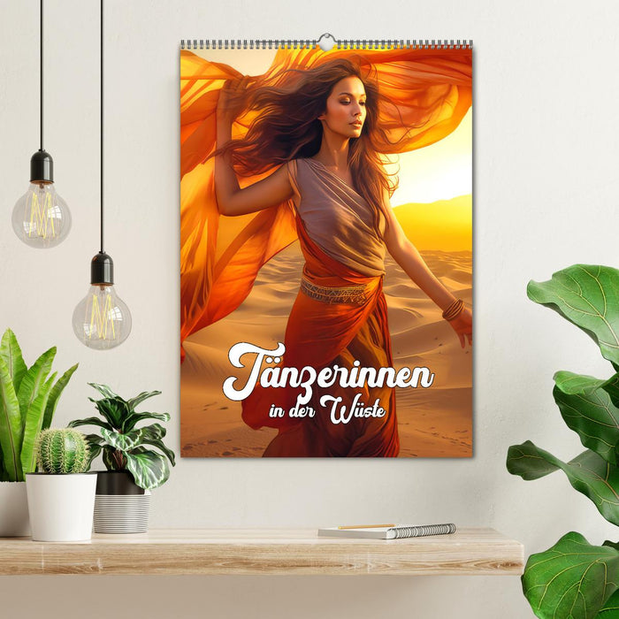 Tänzerinnen in der Wüste (CALVENDO Wandkalender 2025)