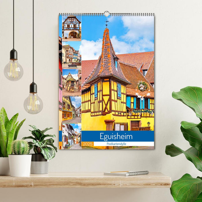 Eguisheim - Postkartenidylle (CALVENDO Wandkalender 2025)